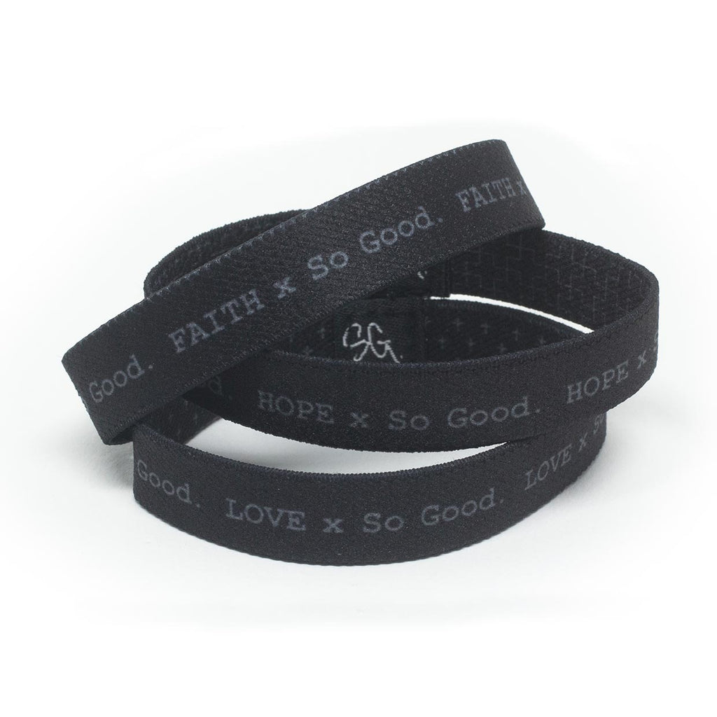 Lymphoma Hope Faith Love Bangle Bracelet – The Awareness Store